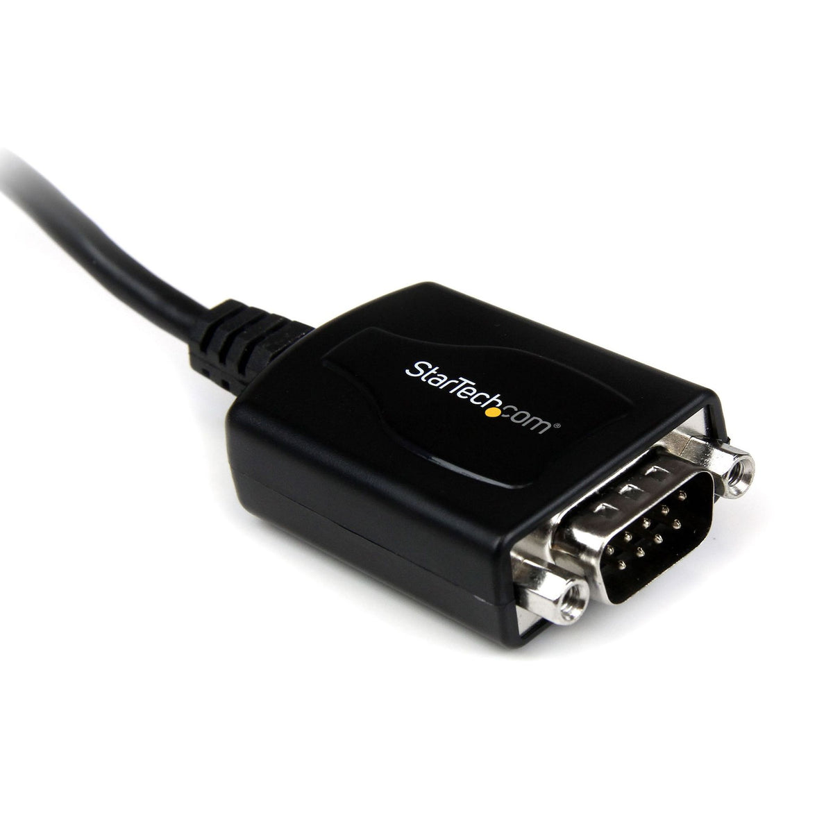 StarTech USB to Serial Adapter PL-2303 COM Retention DB-9 RS-232 Cable Black