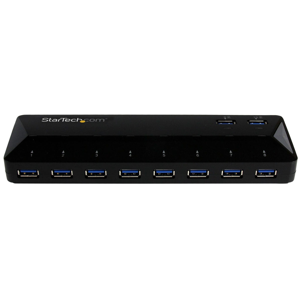 StarTech.com USB Hub - USB 3.0 - External - Black - 10 Total USB Port(s) - 10