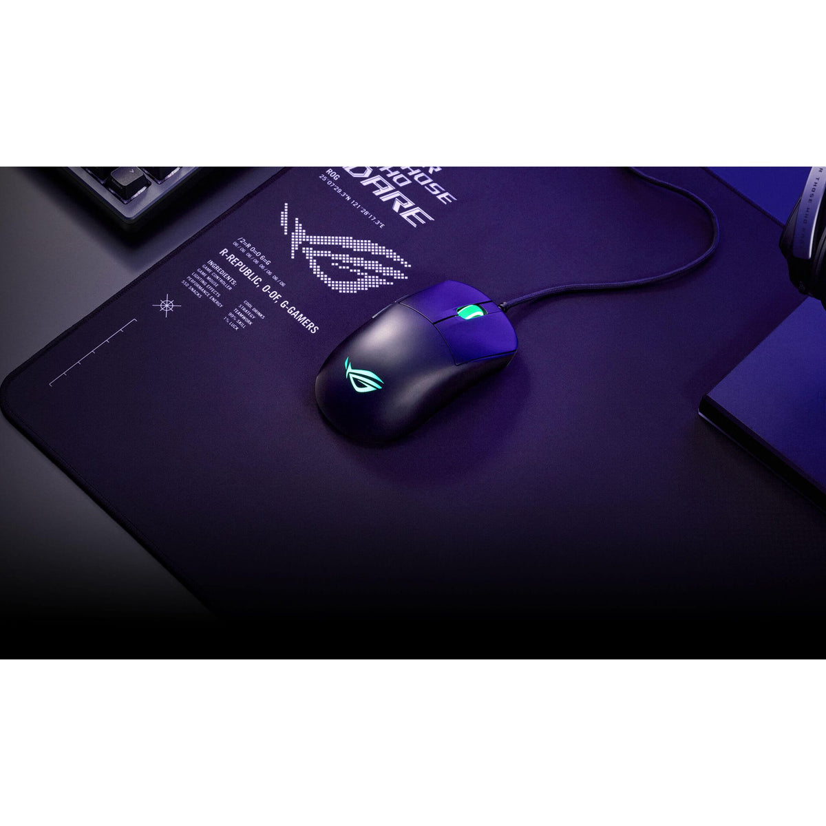 ASUS ROG Harpe Mini Core Wired Gaming Mouse Black ROG Micro Switch II 1000Hz RGB AURA Sync tl:ee1059df