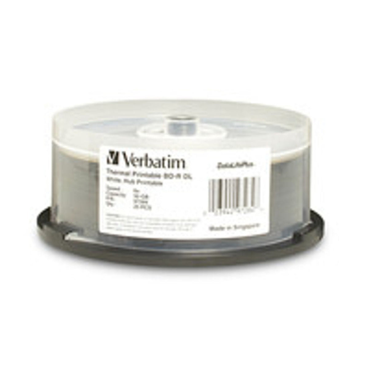 Verbatim DataLifePlus BD-R DL 50GB 6x 25pk White Printable Thermal Print