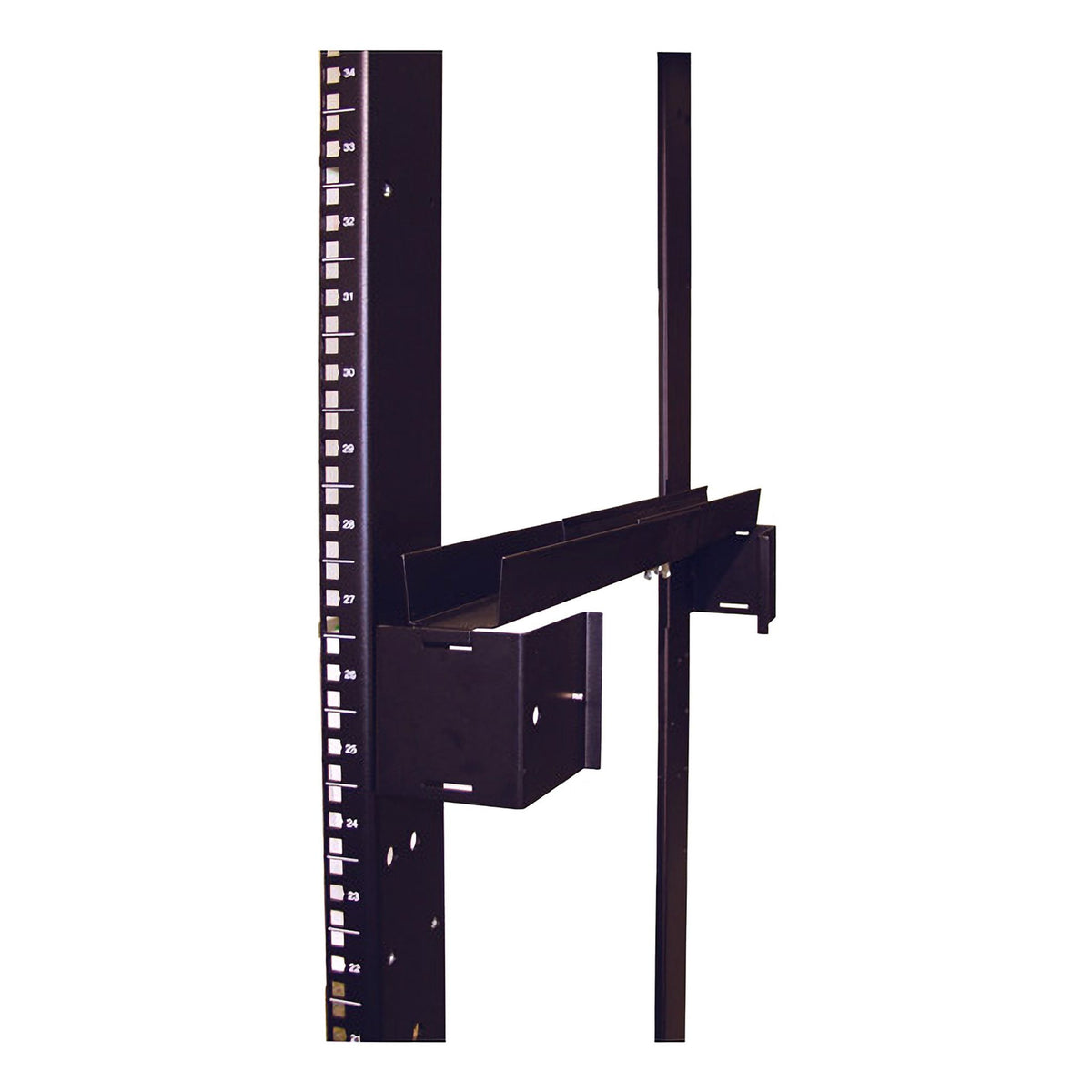 APC Horizontal Cable Organizer Side Channel 18-30 Inch Adjustment