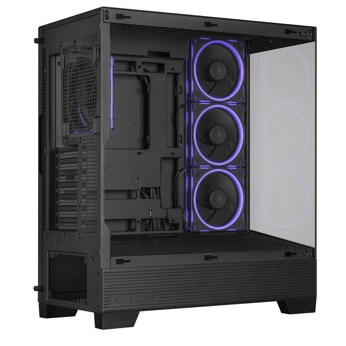 ASUS A31 PLUS ARGB Mid Tower Case ATX MicroATX MiniITX Black
