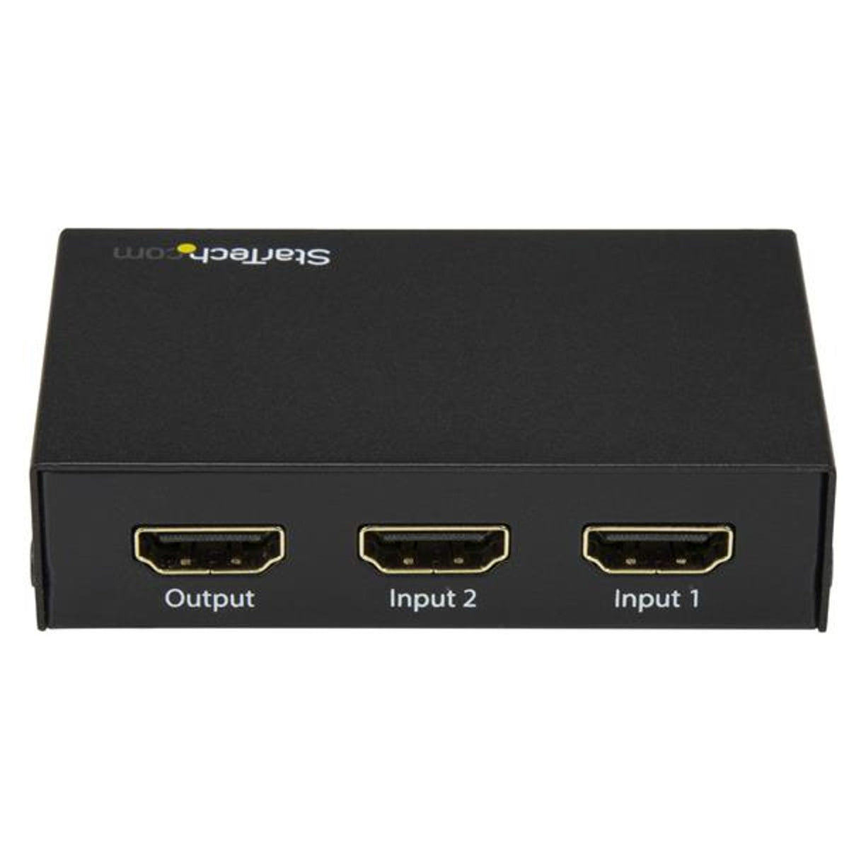 StarTech.com 2-Port HDMI Switch 4K 60Hz IR Support
