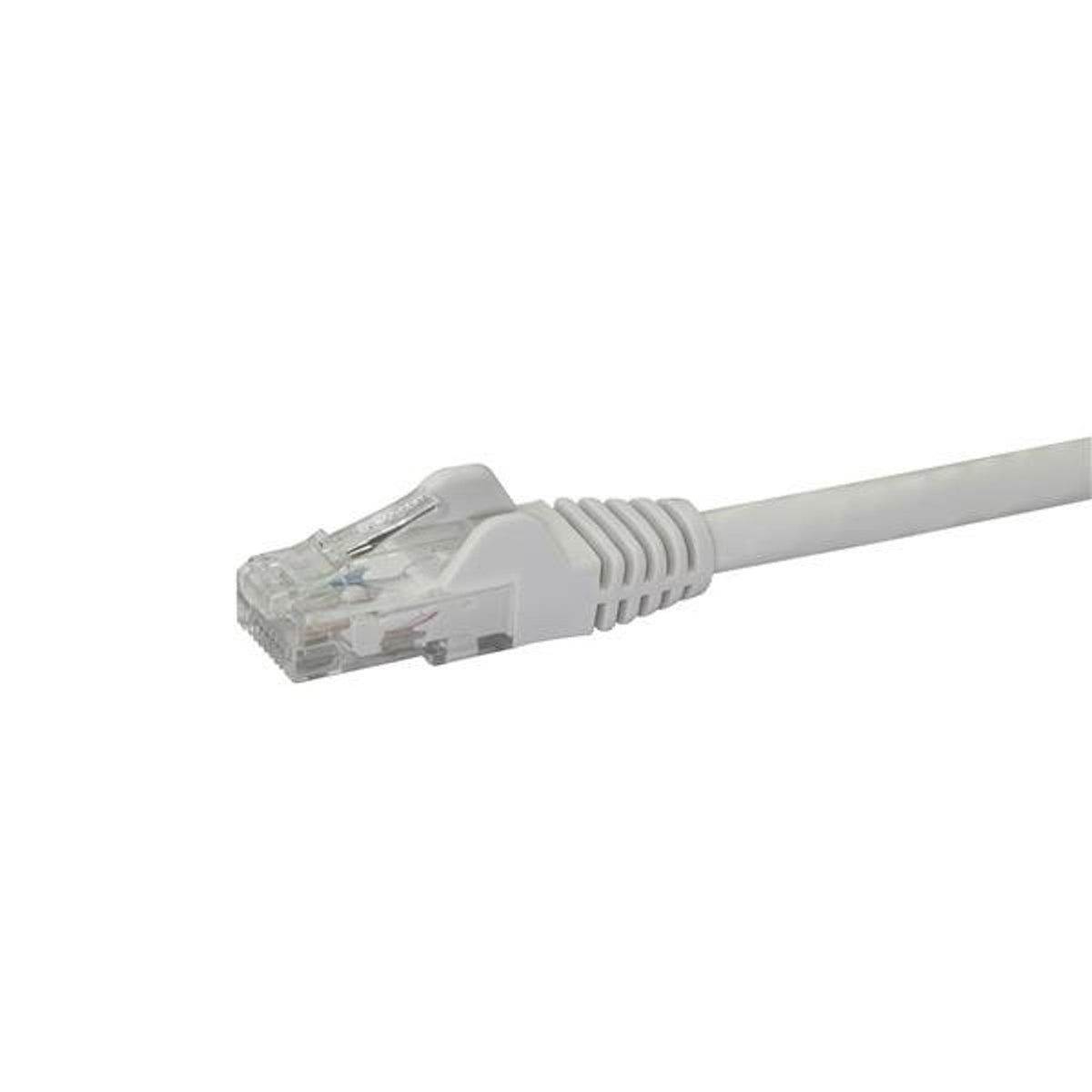 StarTech CAT6 1m White Snagless PoE Ethernet Cable 250MHz 24AWG