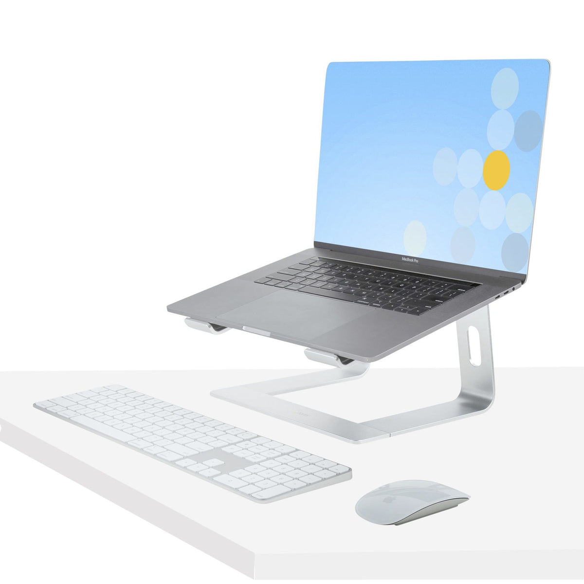 StarTech.com Laptop Stand Aluminum Silver 17" Screen Support