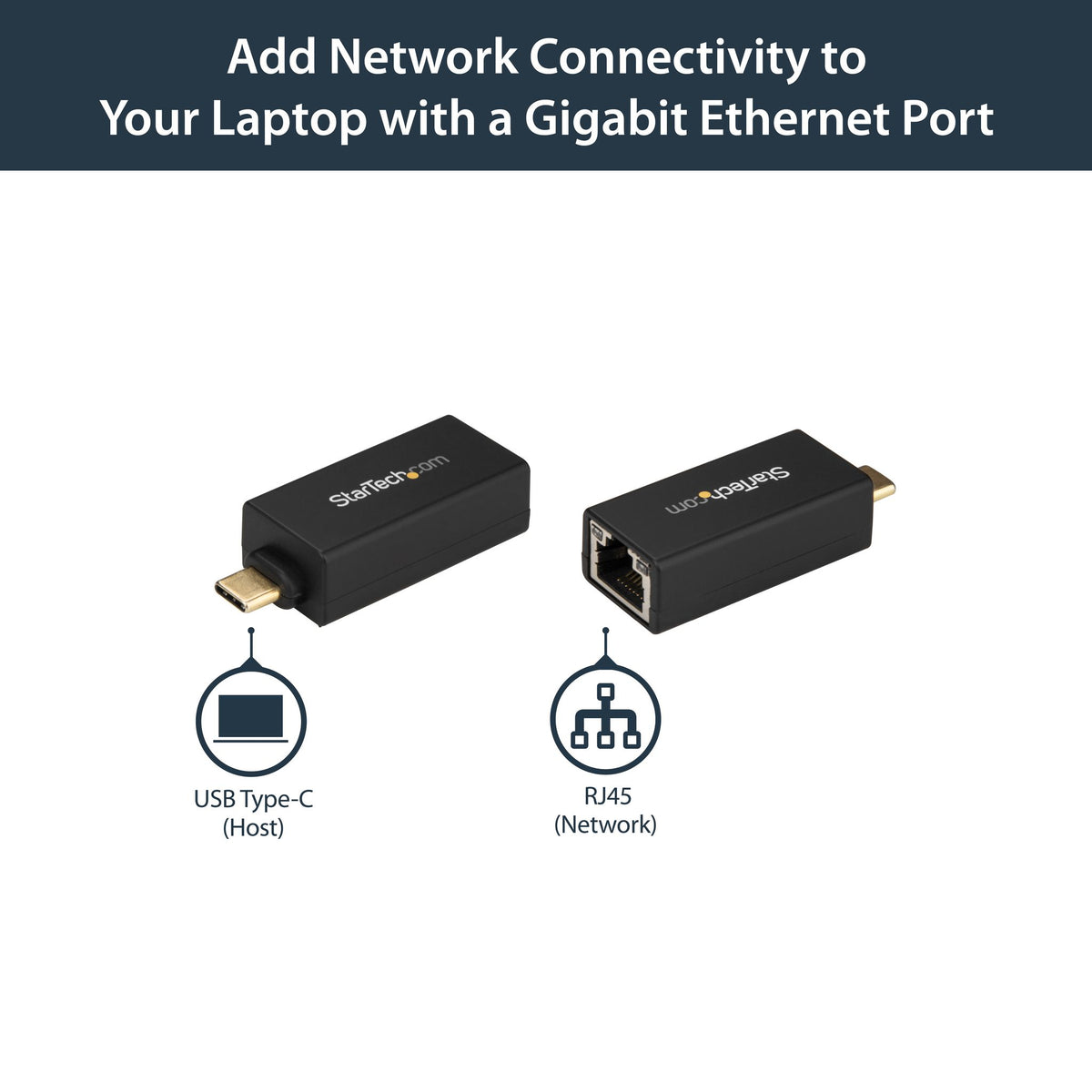 StarTech.com Gigabit Ethernet Adapter USB-C 1Port 10/100/1000Base-T