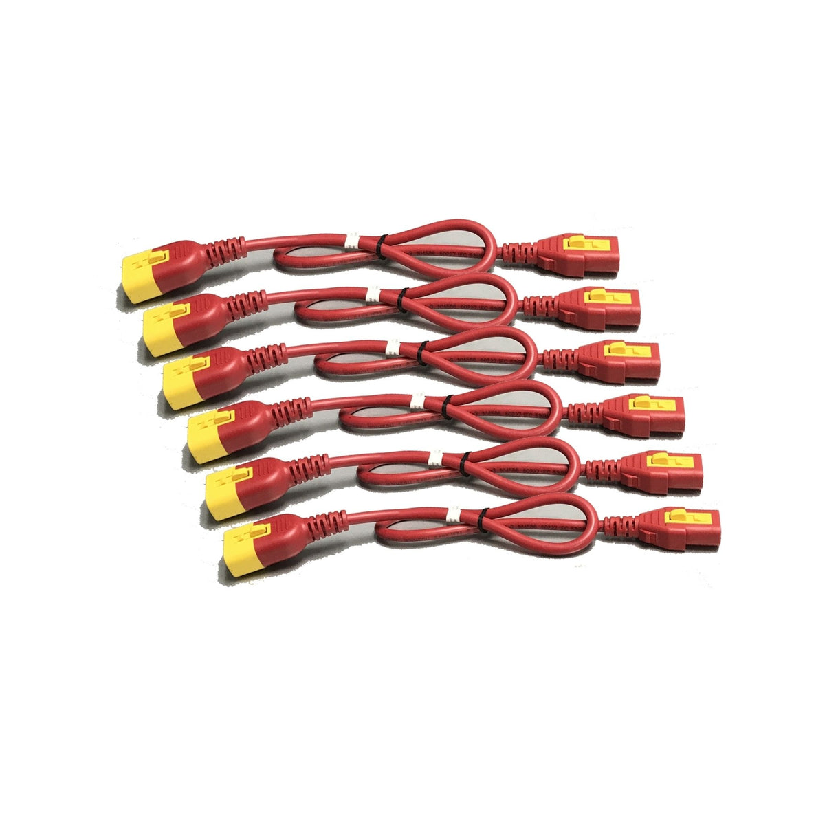APC C13 to C14 1.8m Locking Power Cord Kit Red