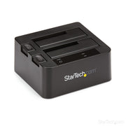 StarTech.com Dual-Bay USB 10Gbps SATA Hard Drive Dock 2.5/3.5" SSD/HDD