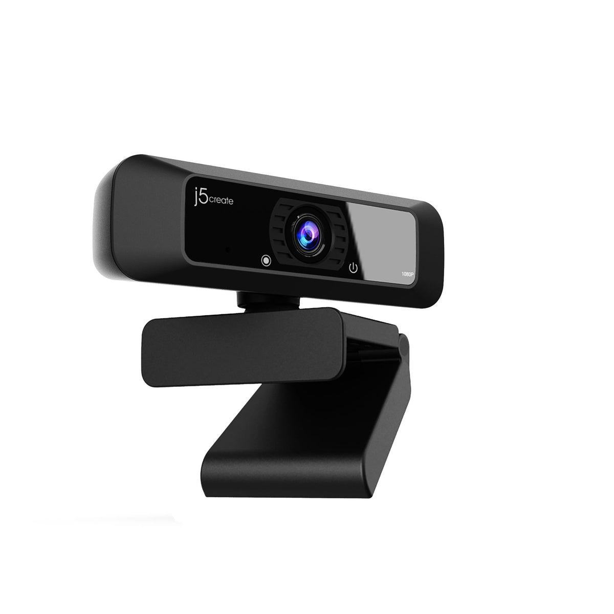 j5create JVCU100 Webcam - 2 Megapixel - 30 fps - Black - USB 2.0 Type A - 1