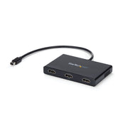 StarTech.com Signal Splitter Plastic 3840x2160 30Hz to 60Hz 15.2m Max Dist