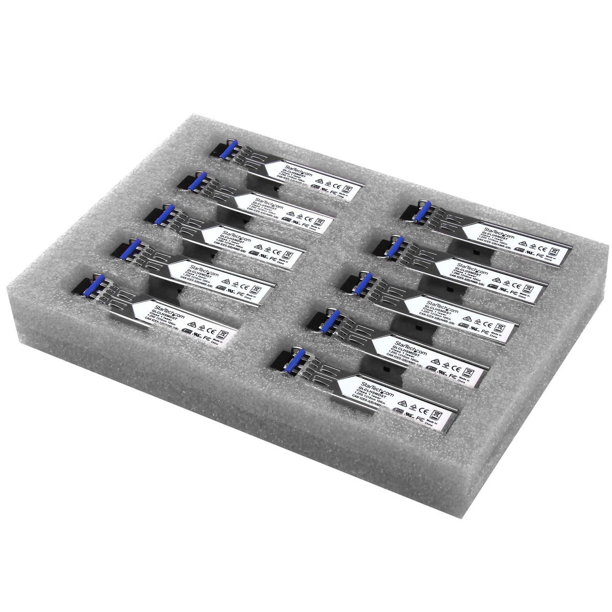 StarTech SFP Mini-GBIC LC Duplex 1000BASE-LX/LH 1GE Module Single/Multi Mode