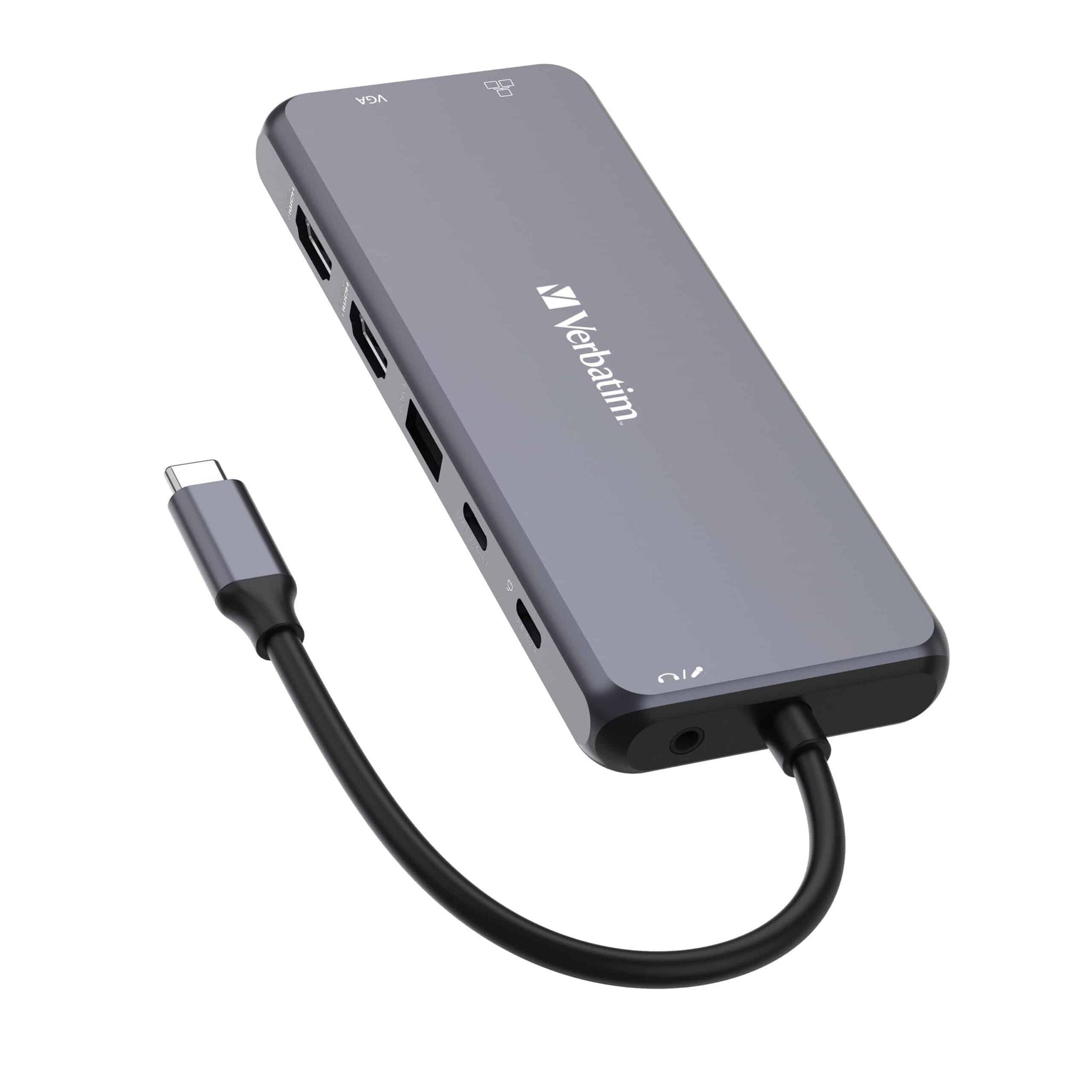 Verbatim USB-C Pro Multiport Hub- 14 Ports tl:3010b8e3