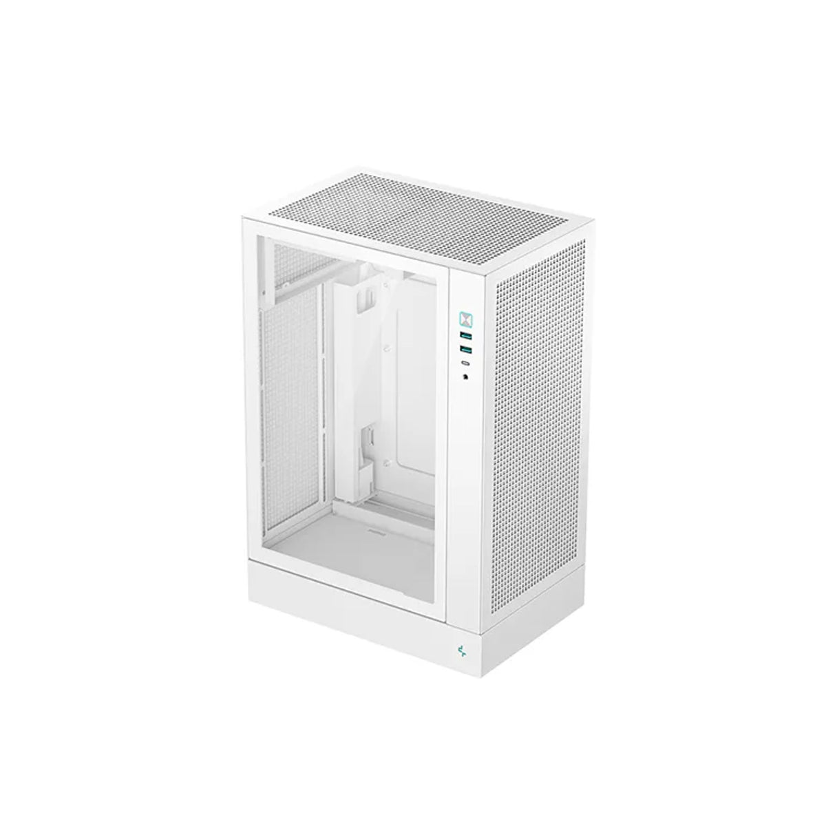 DEEPCOOL CH170 PLUS WH Vertical MicroATX Case USB3.0x2 TypeCx1 AudioMic tl:6c23b9b9