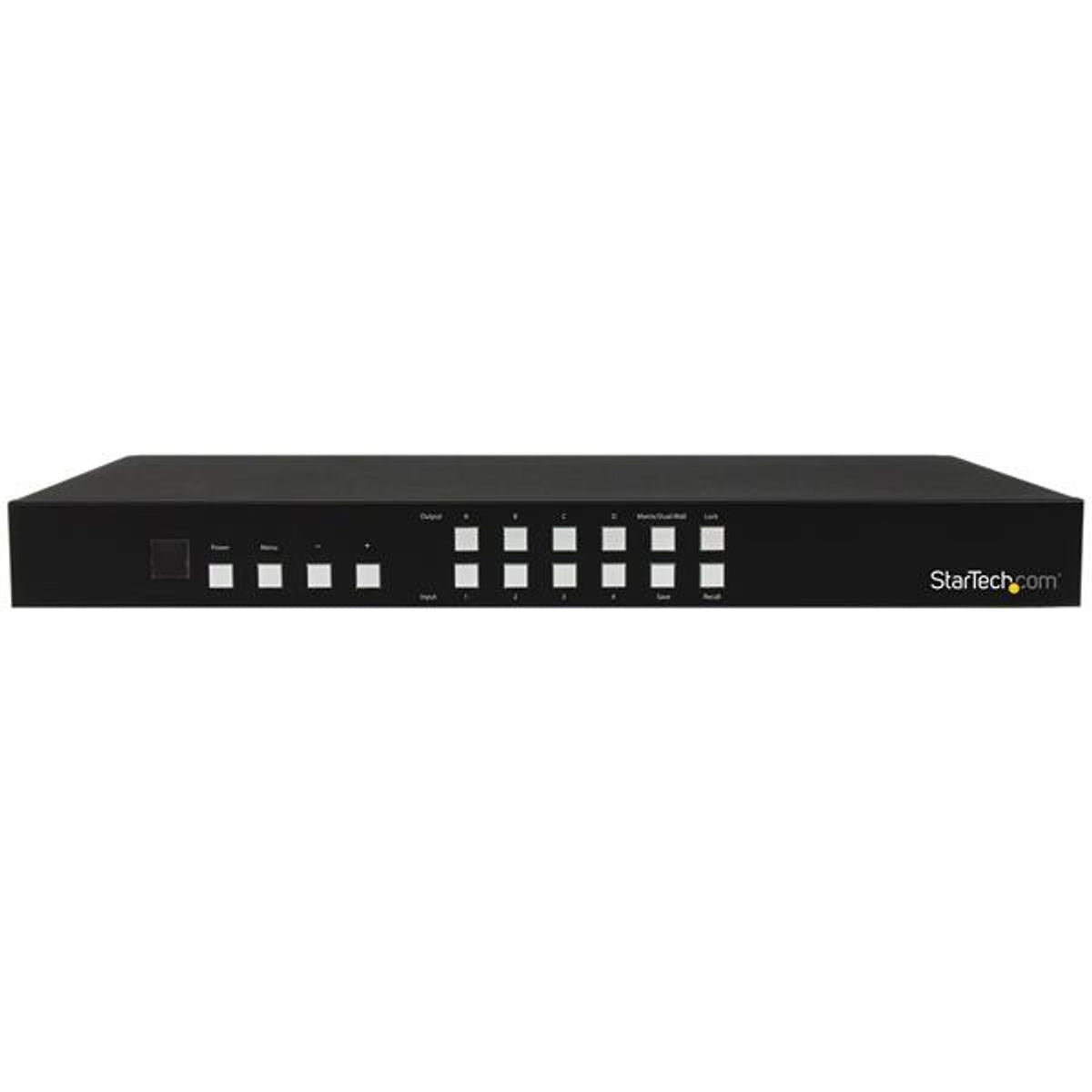 StarTech.com Audio Video Switchbox 4 HDMI In 4 HDMI Out WUXGA Wall Mountable