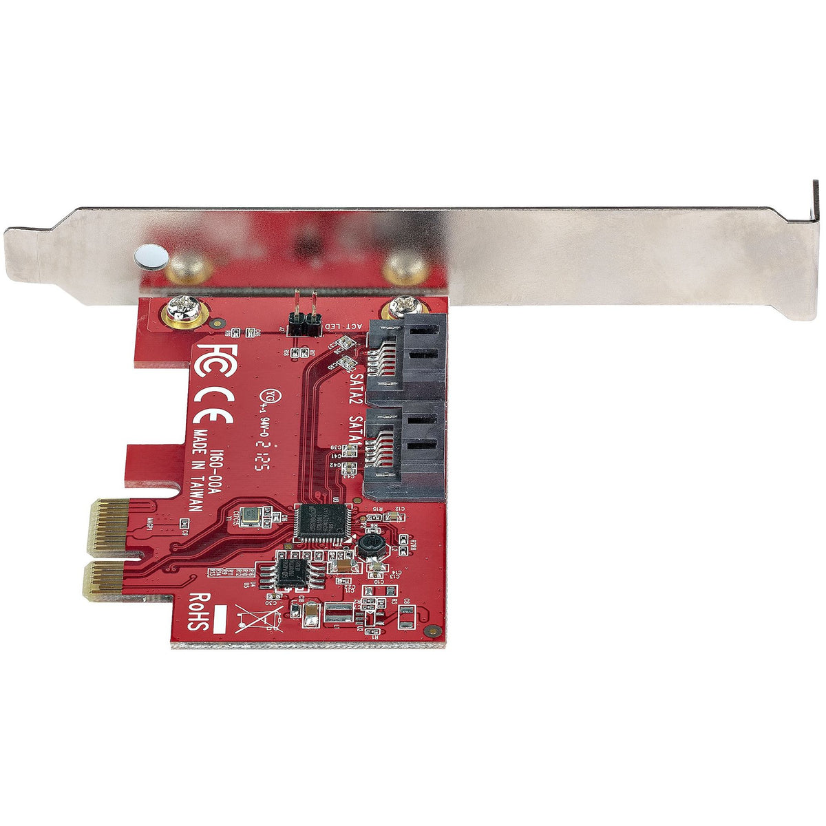 StarTech SATA Controller PCI Express x1 2 SAS Ports PC Mac Linux