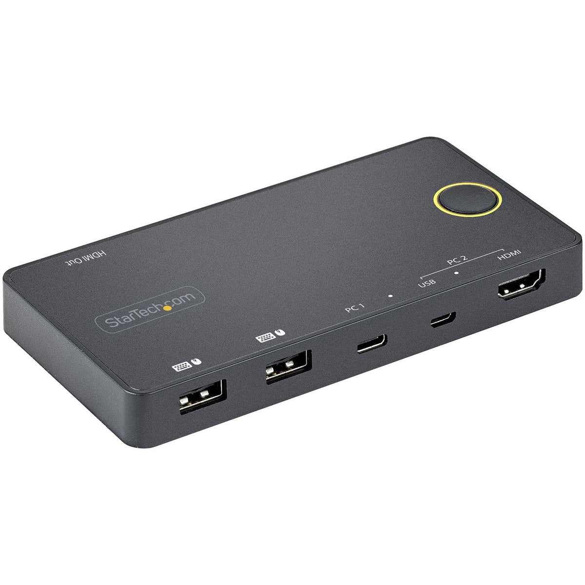 StarTech.com SV221HUC4K KVM Switchbox - 2 Computer(s) - 1 Local User(s) - 3840