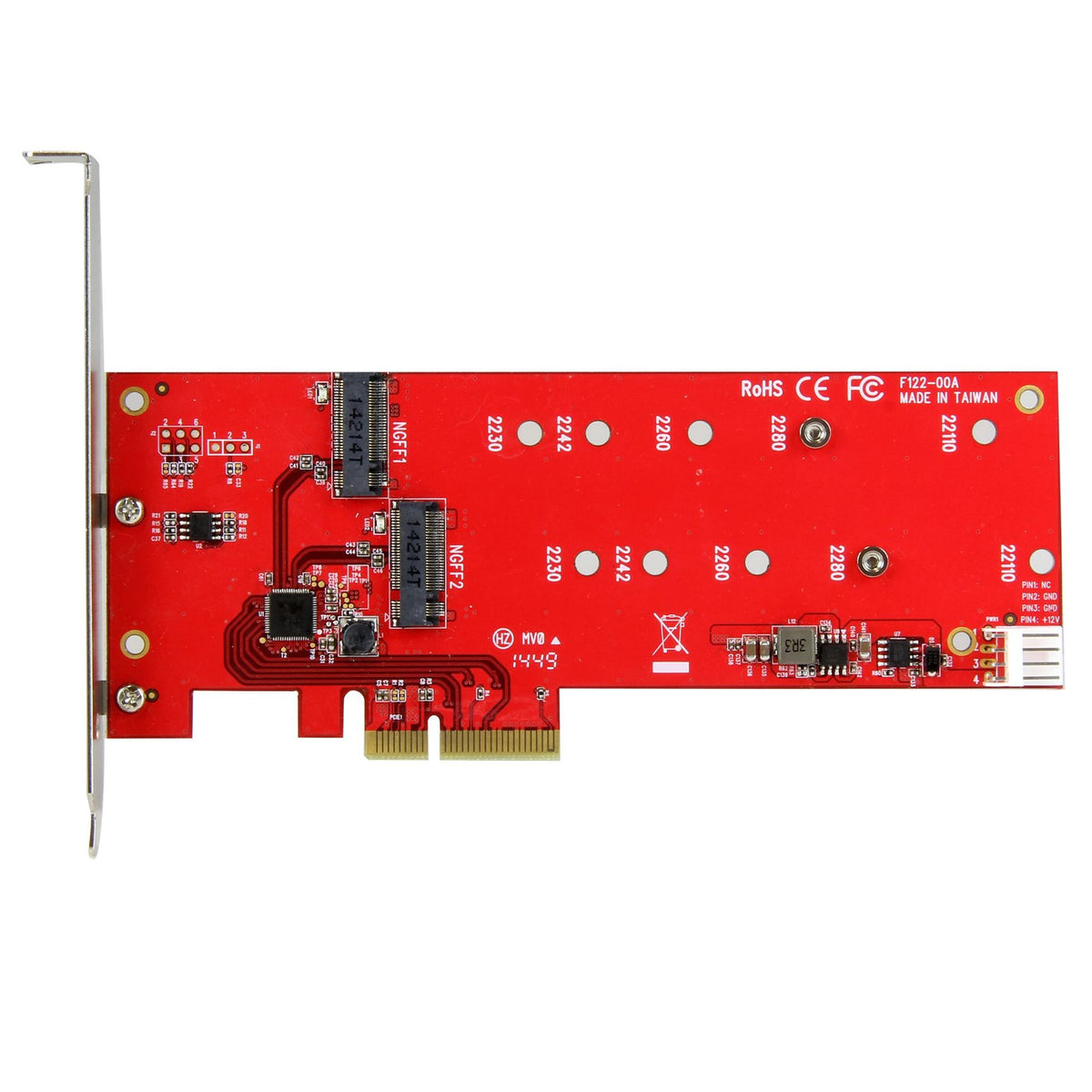 StarTech.com M.2 to PCIe Adapter TAA Compliant