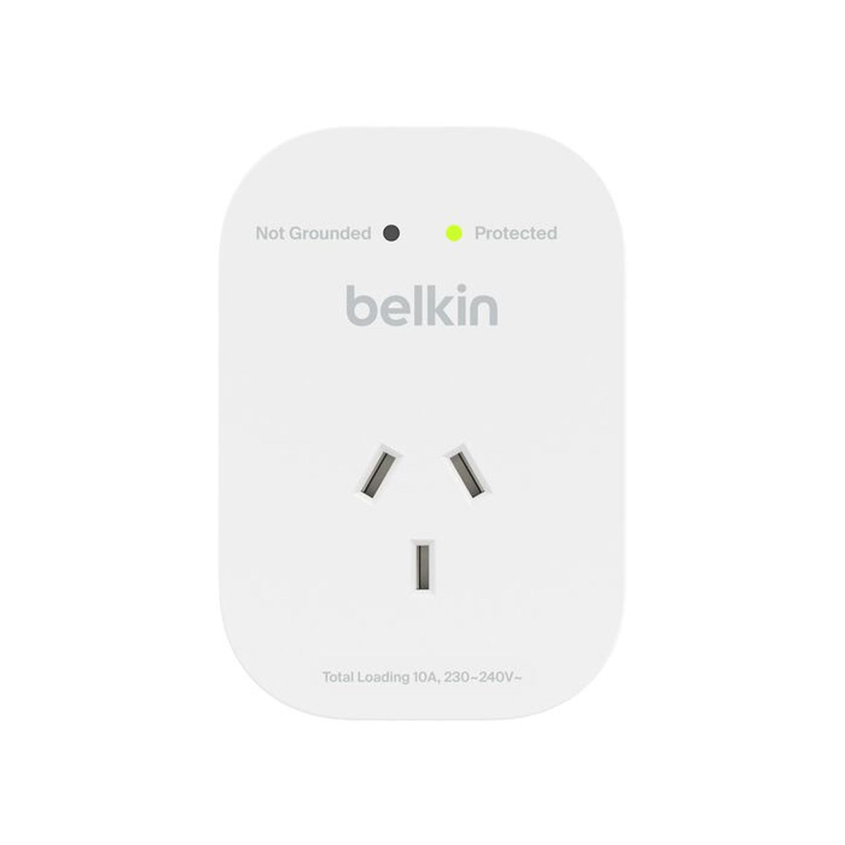 Belkin SurgePro 1-Outlet Surge Protector - White (SRA010AU) 1800 Joules tl:f1a005d2