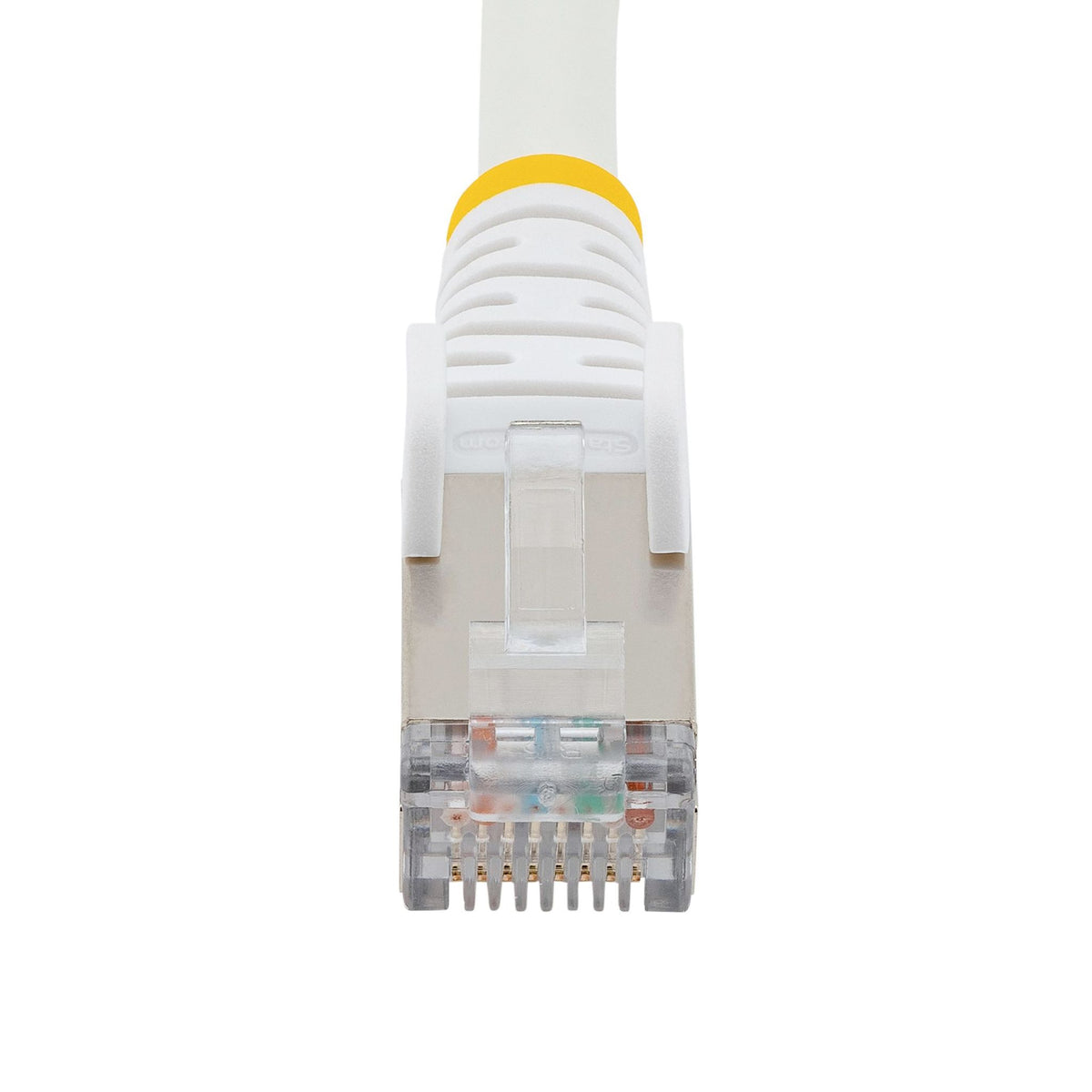 StarTech CAT6a 2m White LSZH PoE Ethernet Cable S/FTP Snagless RJ-45