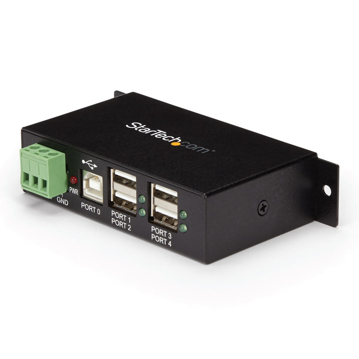 StarTech.com USB Hub - USB Type B - External - Black - TAA Compliant - 4 Total