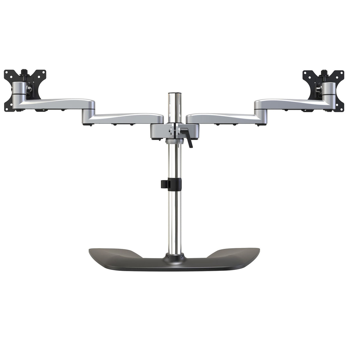StarTech.com Dual Monitor Stand 32" 8kg VESA Free-Standing Silver