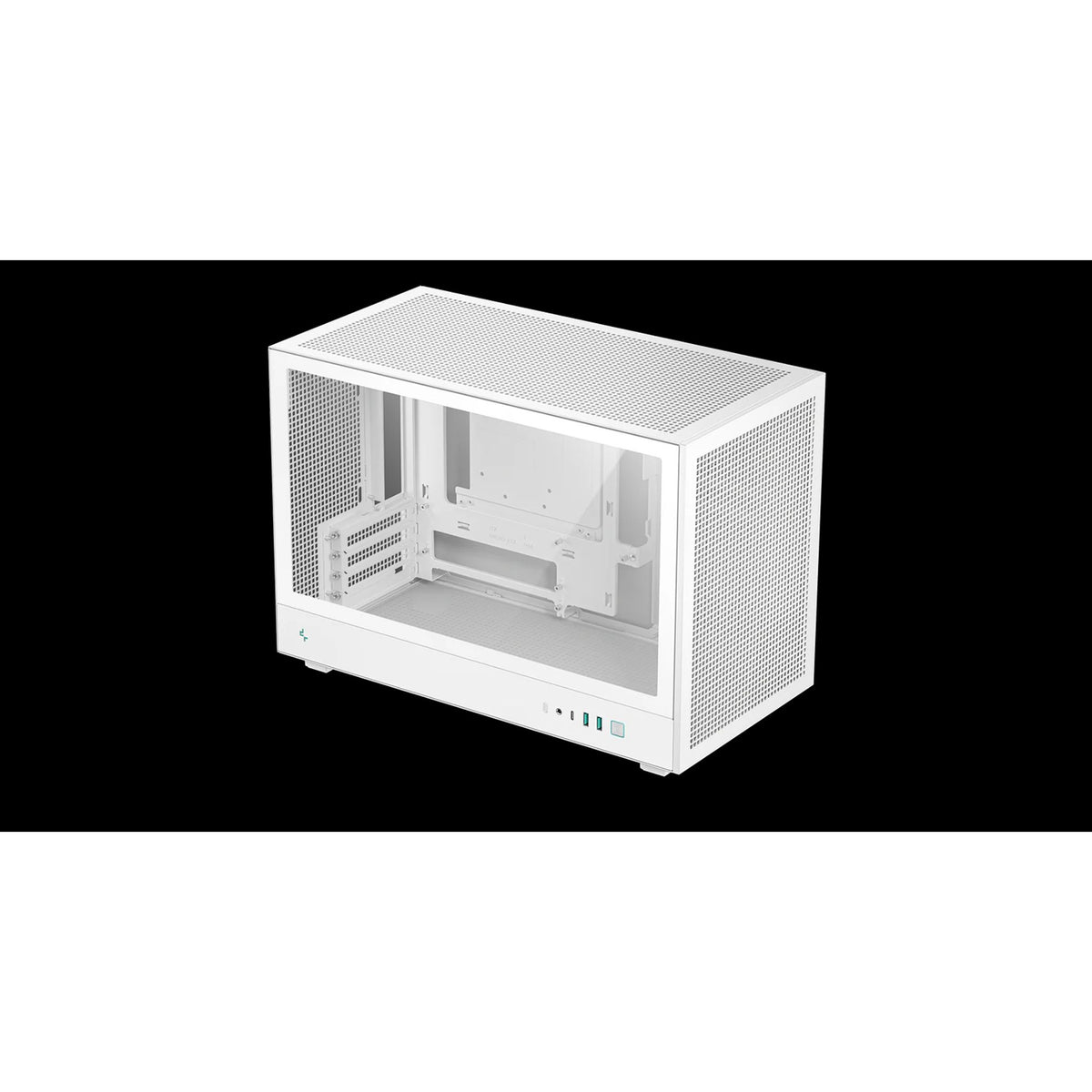 DEEPCOOL CH260 WH M-ATX Case Mesh and Glass Panels USB3.0 tl:17ba993a