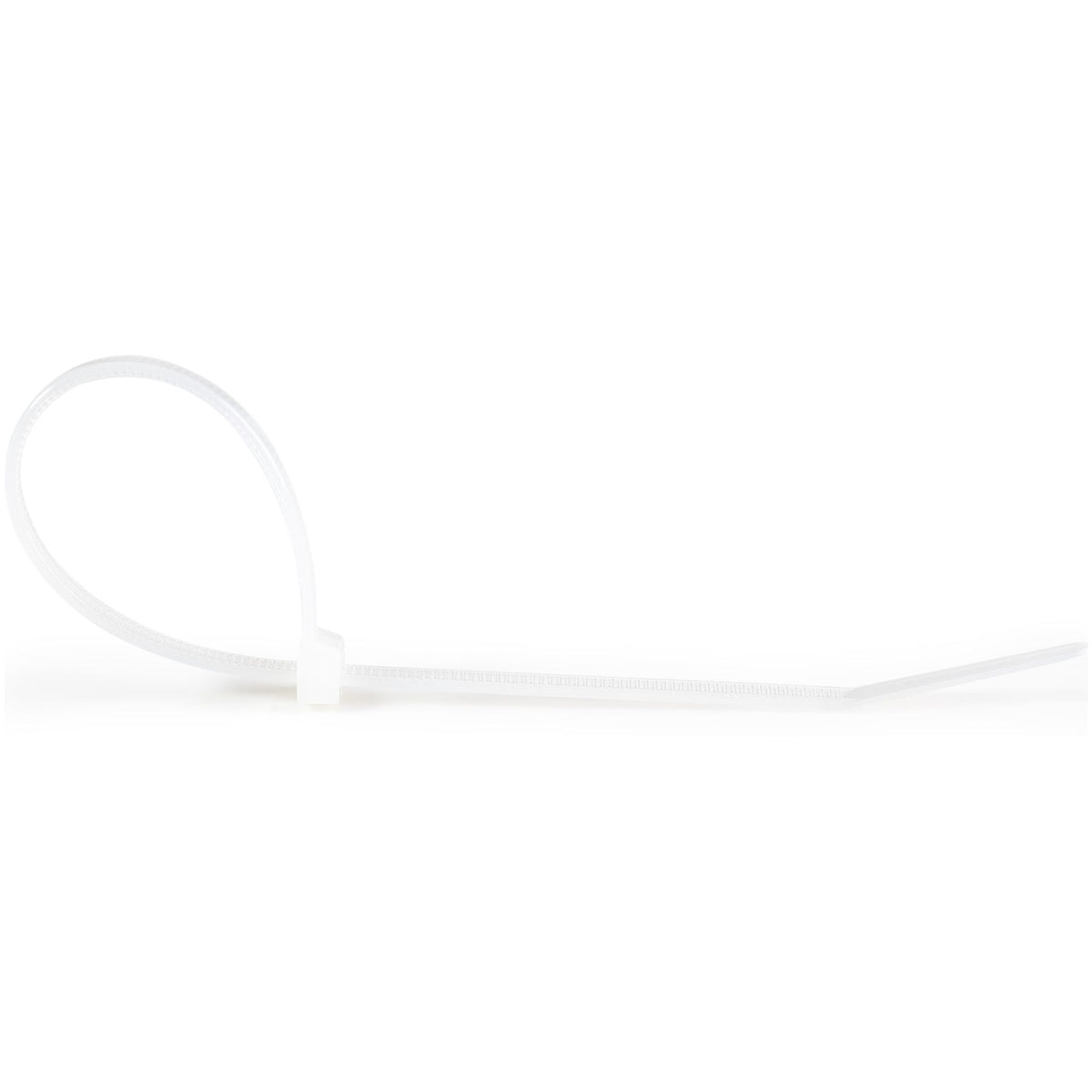 StarTech.com 1000 Pack 8" White Large Nylon Cable Ties