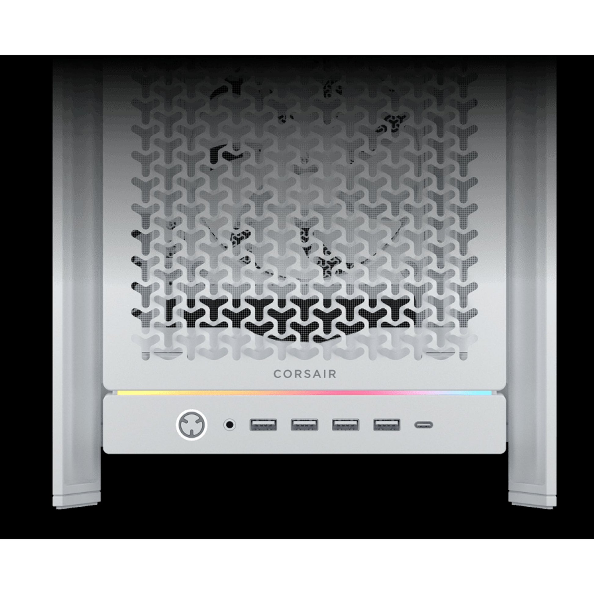 Corsair FRAME 5000D RS HIGH-AIRFLOW MID-TOWER PC CASE - WHITE ATX 450mm GPU 1... tl:2ed9a849