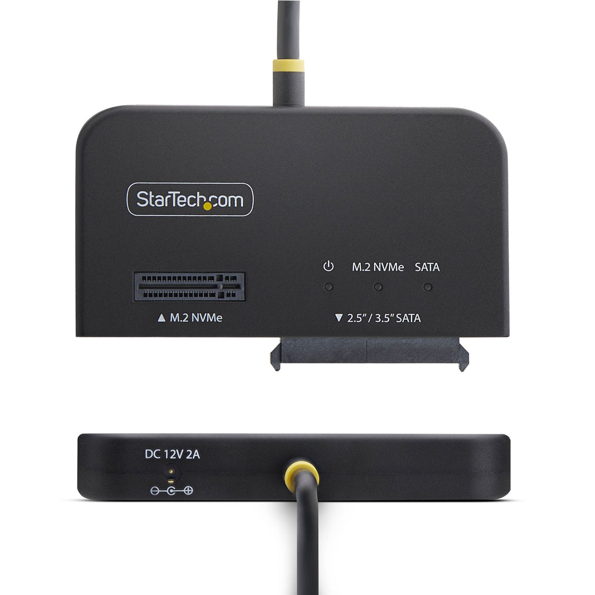 StarTech USB-C/USB-A to M.2 NVMe & SATA Adapter 10Gbps Tool-Free SSD Reader