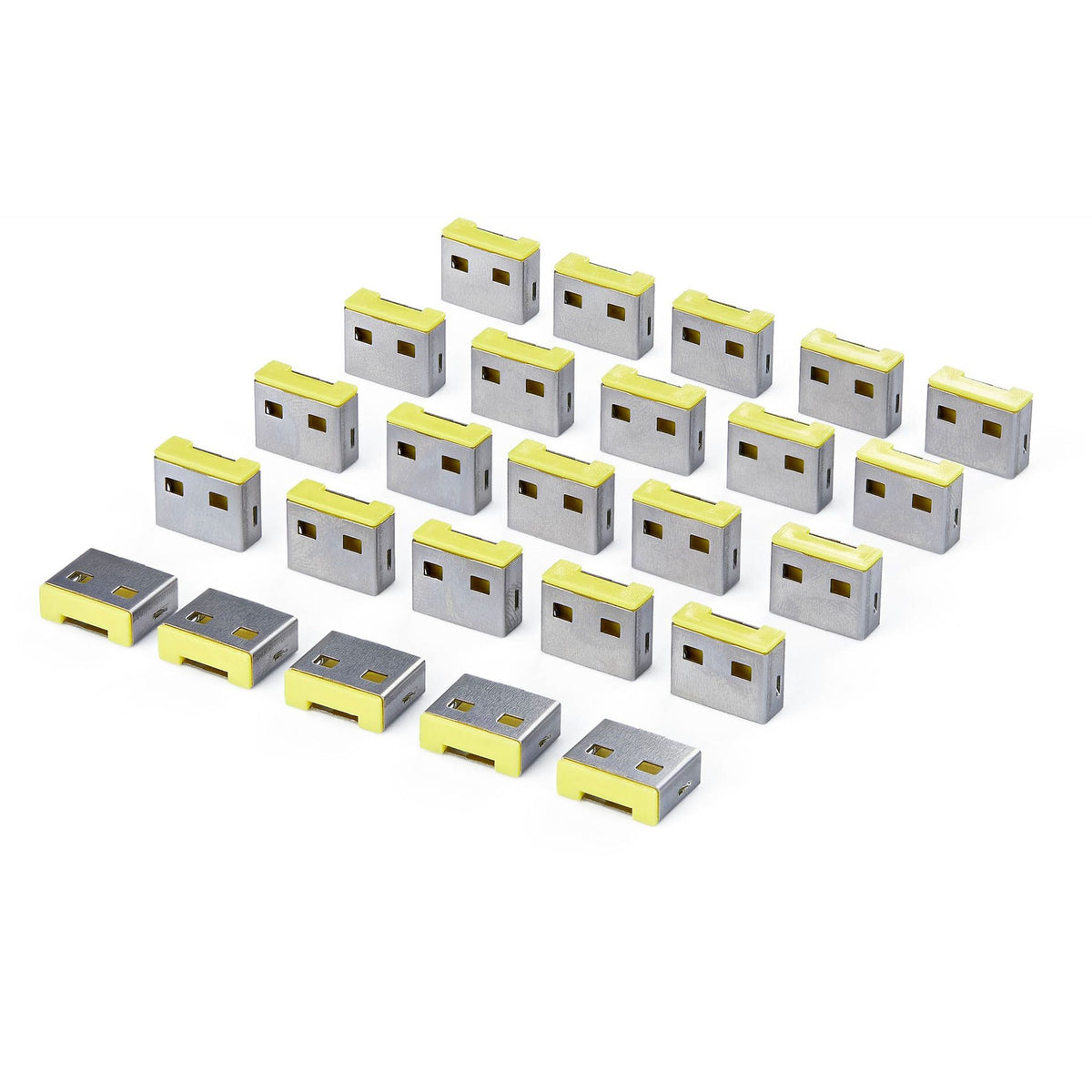 StarTech.com USB Port Blocker Plug 25-Pack Plastic