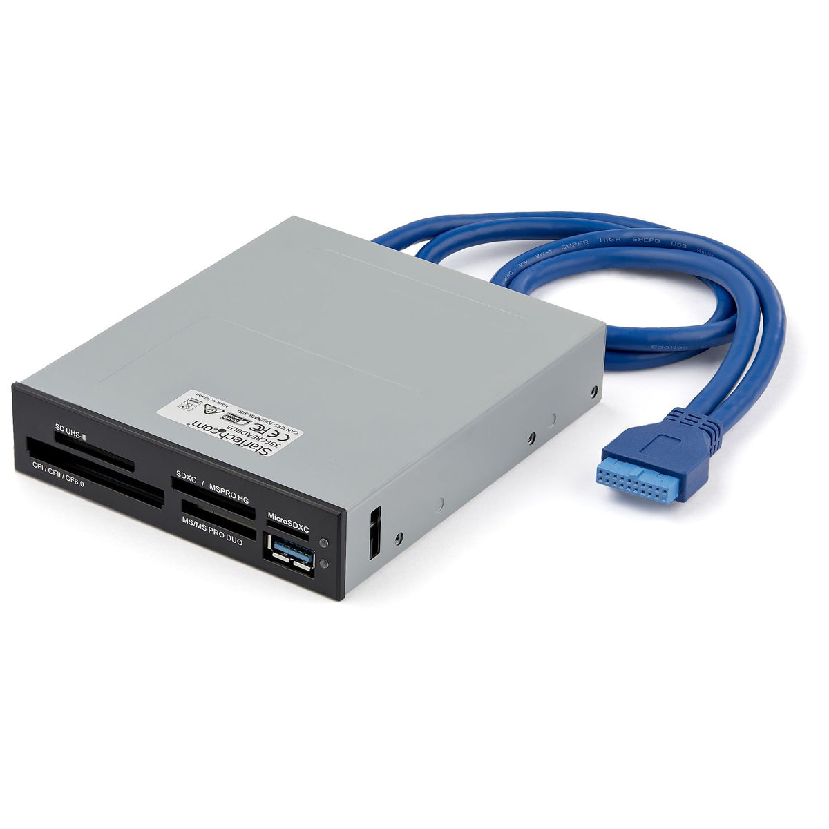 StarTech.com USB 3.0 Internal Multi-Card Reader UHS-II SD MicroSD MS CF