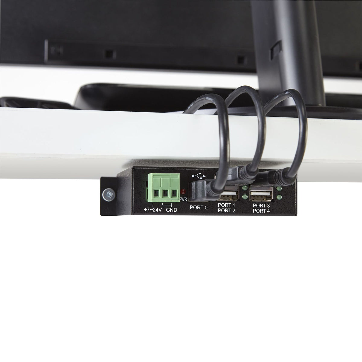 StarTech.com USB Hub - USB Type B - External - Black - TAA Compliant - 4 Total