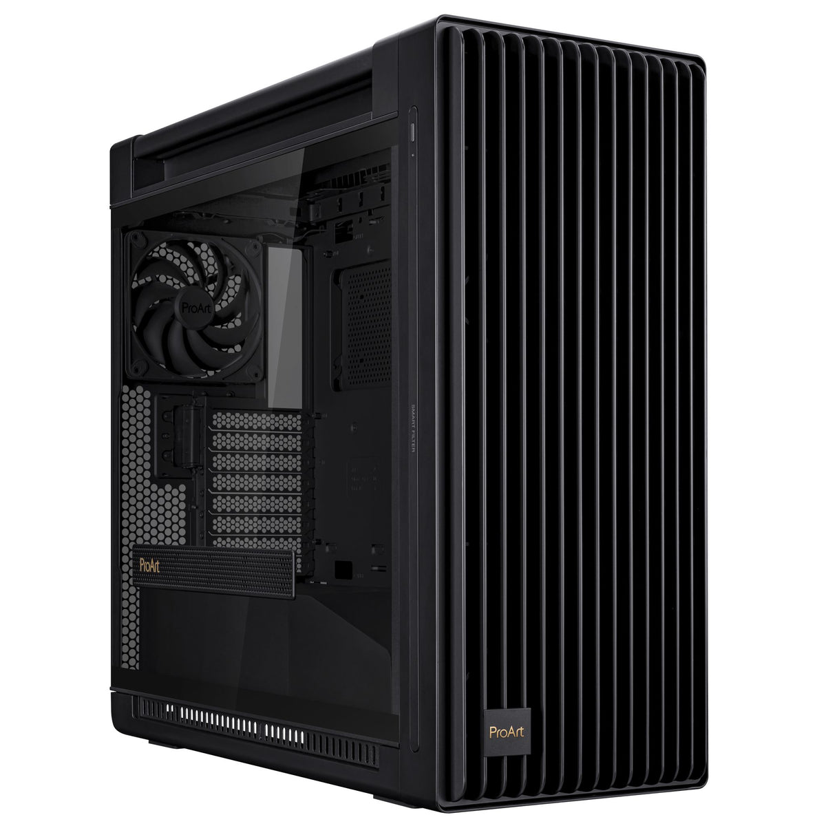 ASUS PA602 ProArt Case Wood TG Edition 420mm Rad Support 3x Fans USB 20Gbps