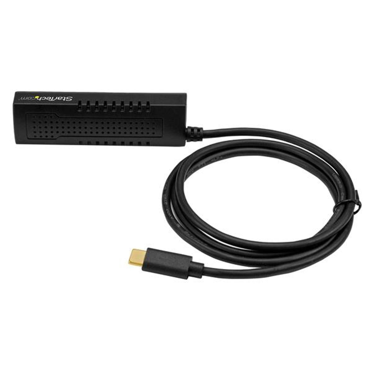 StarTech.com USB C to SATA Adapter Cable for 2.5"/3.5" SSD/HDD Drives USB 3.1
