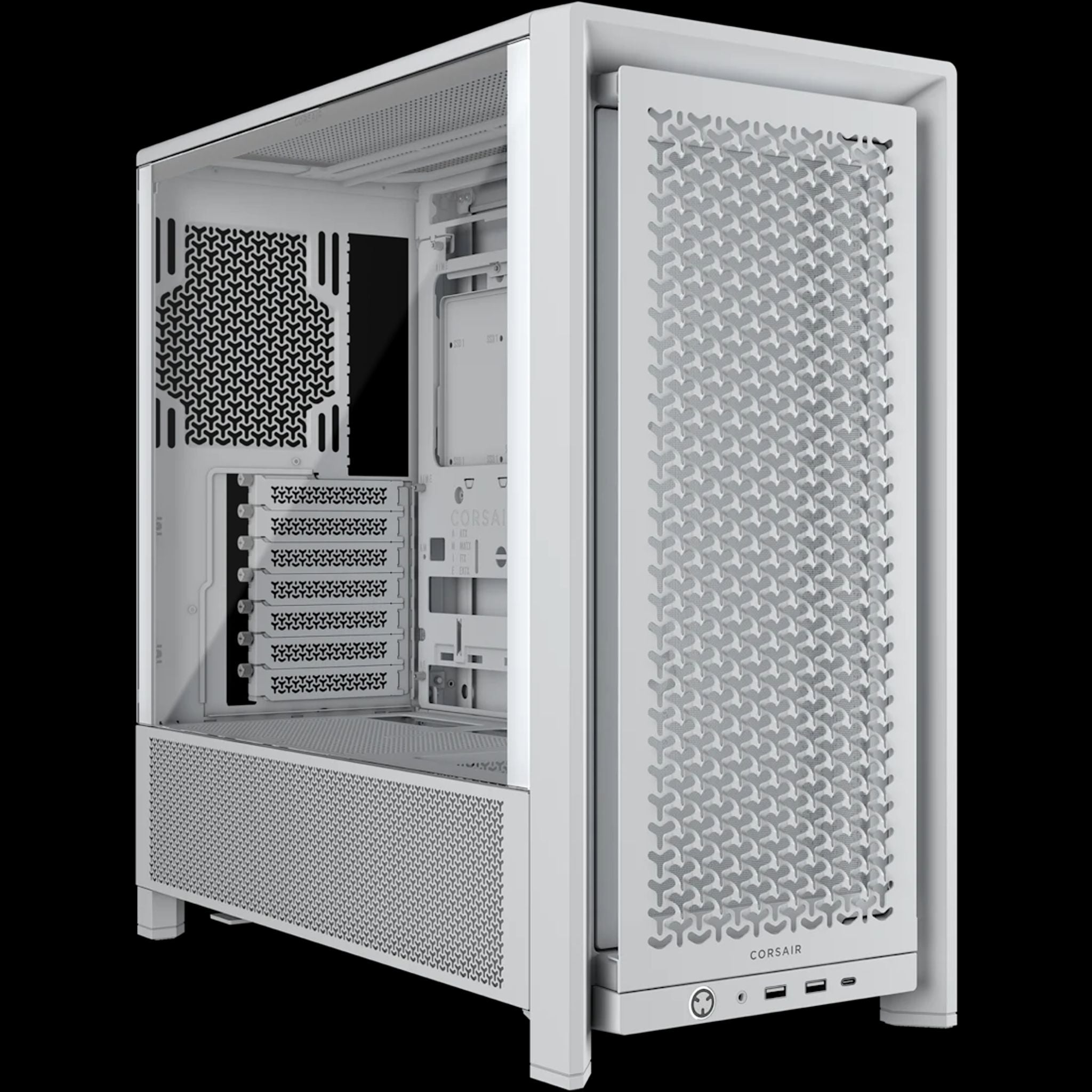 Corsair FRAME 4000D White Modular Mid-Tower ATX Case tl:d11c65a1