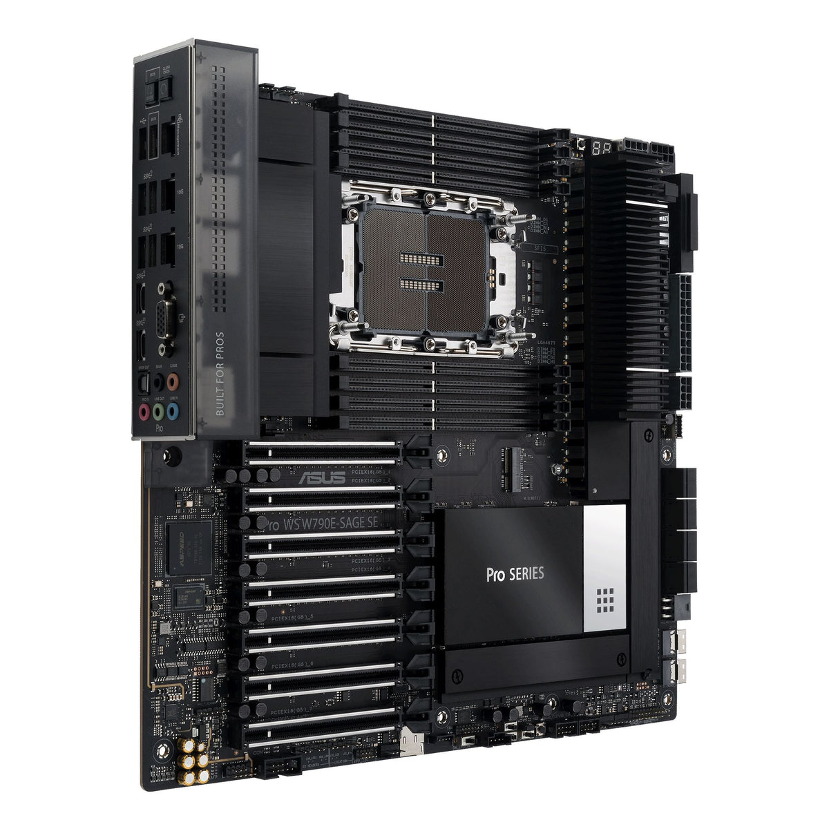 ASUS W790 EEB LGA 4677 PCIe 5.0 x16 M.2 Dual 10G LAN Server Motherboard
