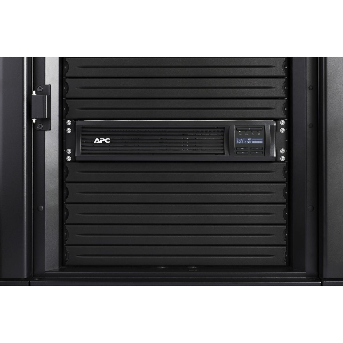 APC Smart-UPS 750VA Line Interactive 2U Rackmount 4x IEC C13 Outlets AVR LCD