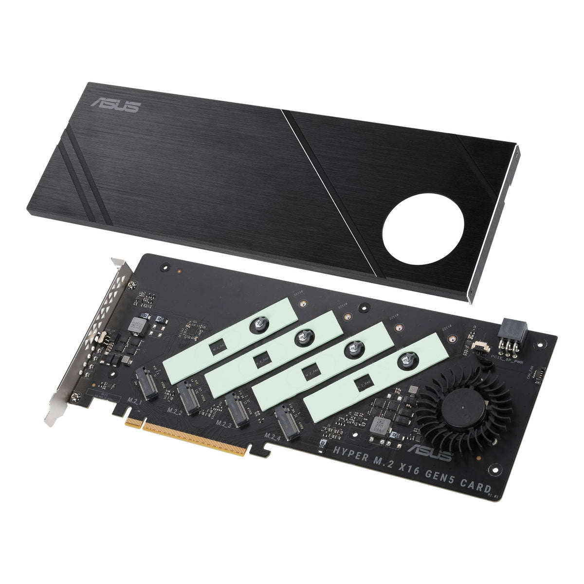 ASUS HYPER M.2 X16 GEN5 PCIe 5.0 Add-on Card