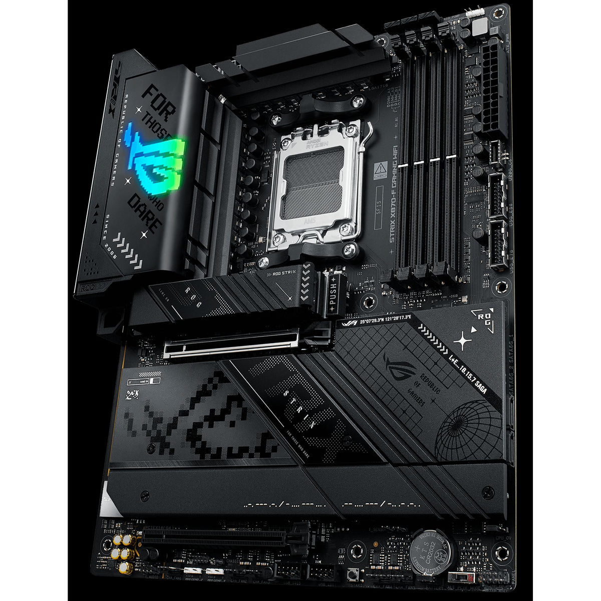 ASUS ROG STRIX X870-F GAMING WIFI AM5 DDR5 192GB 4x M.2 PCIe 5.0 WiFi 7 tl:dc8eb667