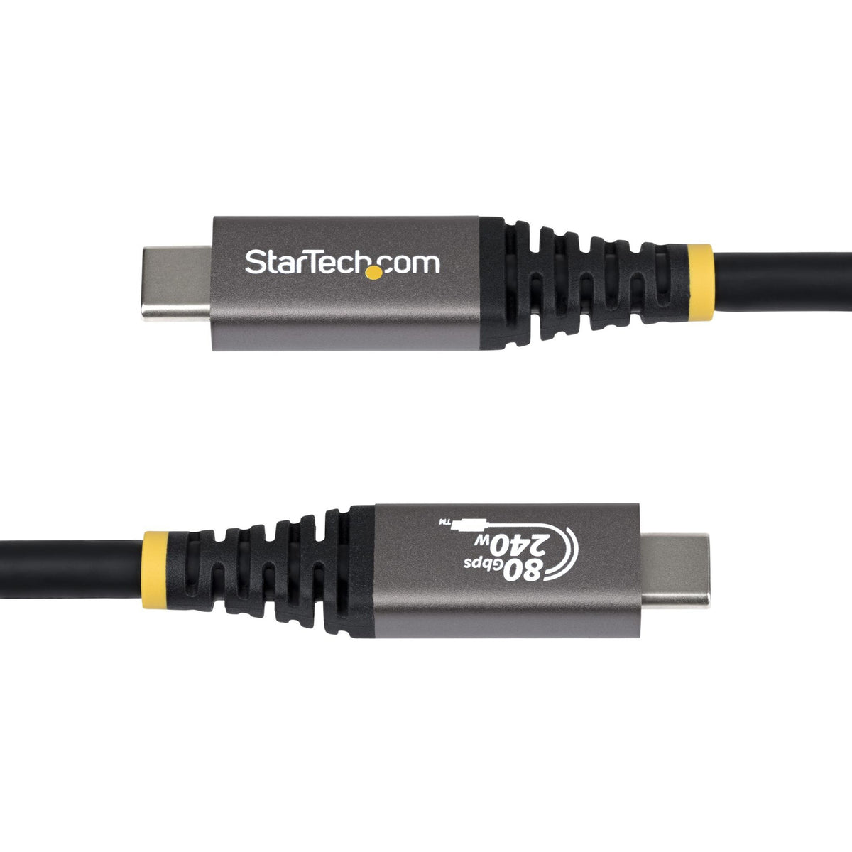 StarTech.com 1.5m USB4 Cable 80Gbps 240W DP2.1 8K 120Hz USB-C