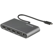 StarTech.com Thunderbolt 3 Docking Station for Notebook - Black Silver