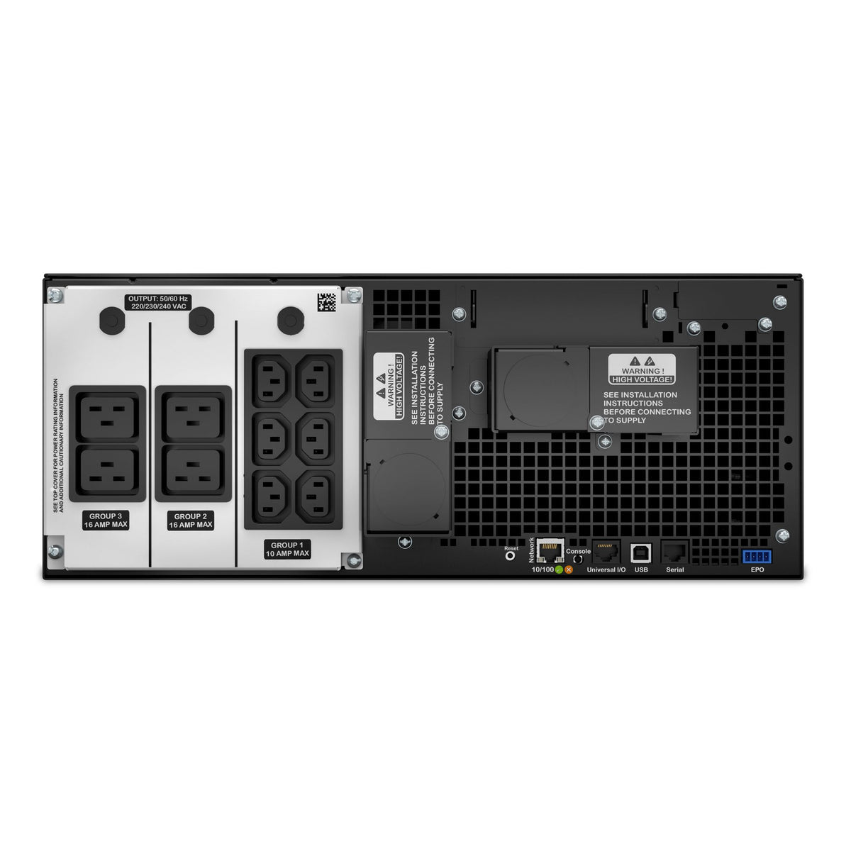 APC Smart-UPS On-Line 6kVA 4U Rackmount 230V 10x IEC Outlets Network Card