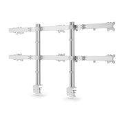 StarTech.com Six-Monitor Desk Mount Crossbar 32" 8kg Dual Column VESA