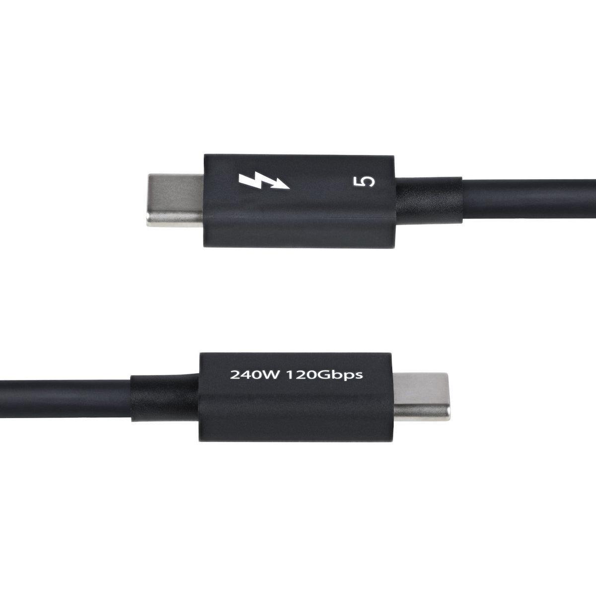 StarTech.com Thunderbolt 5 Cable 80Gbps 240W PD 8K USB-C-Compatible