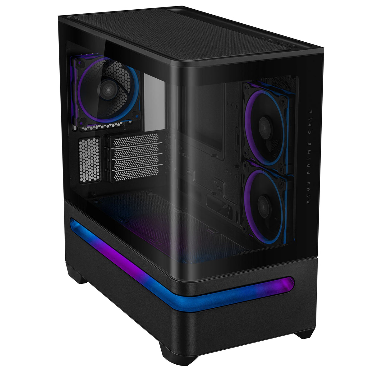 ASUS Prime AP202 Black Tempered Glass MicroATX Case