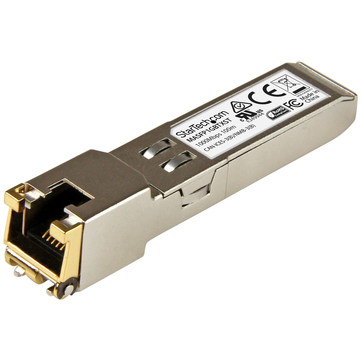 StarTech SFP Mini-GBIC RJ-45 Gigabit Ethernet Module