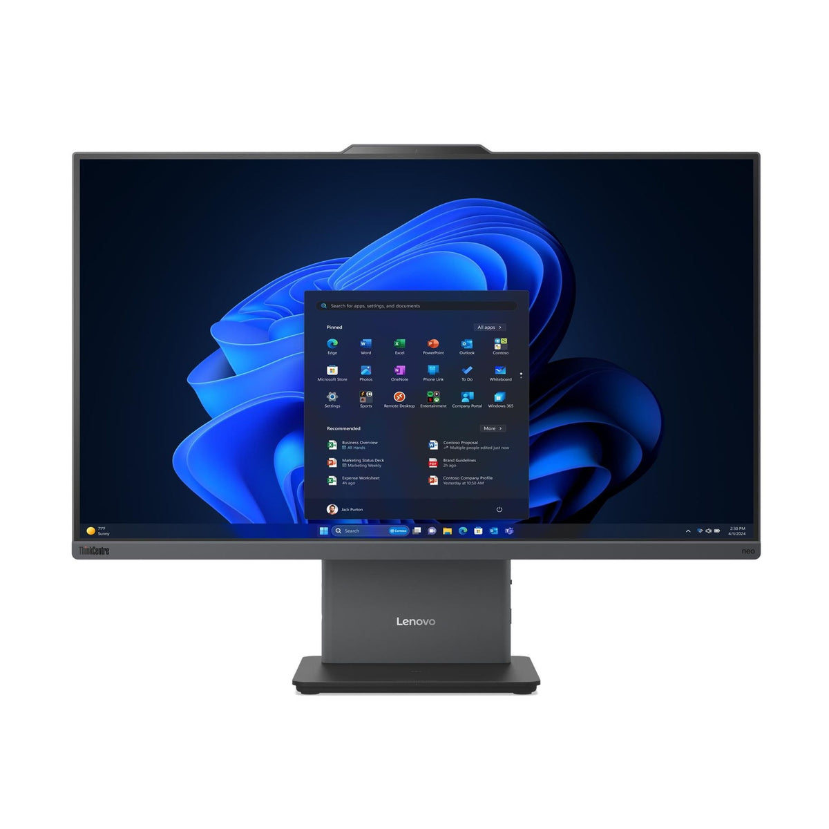 ThinkCentre Neo 50a 24 Gen 6 AIO 23.8in Non-Touch Intel Core Ultra 5 226V 16GB