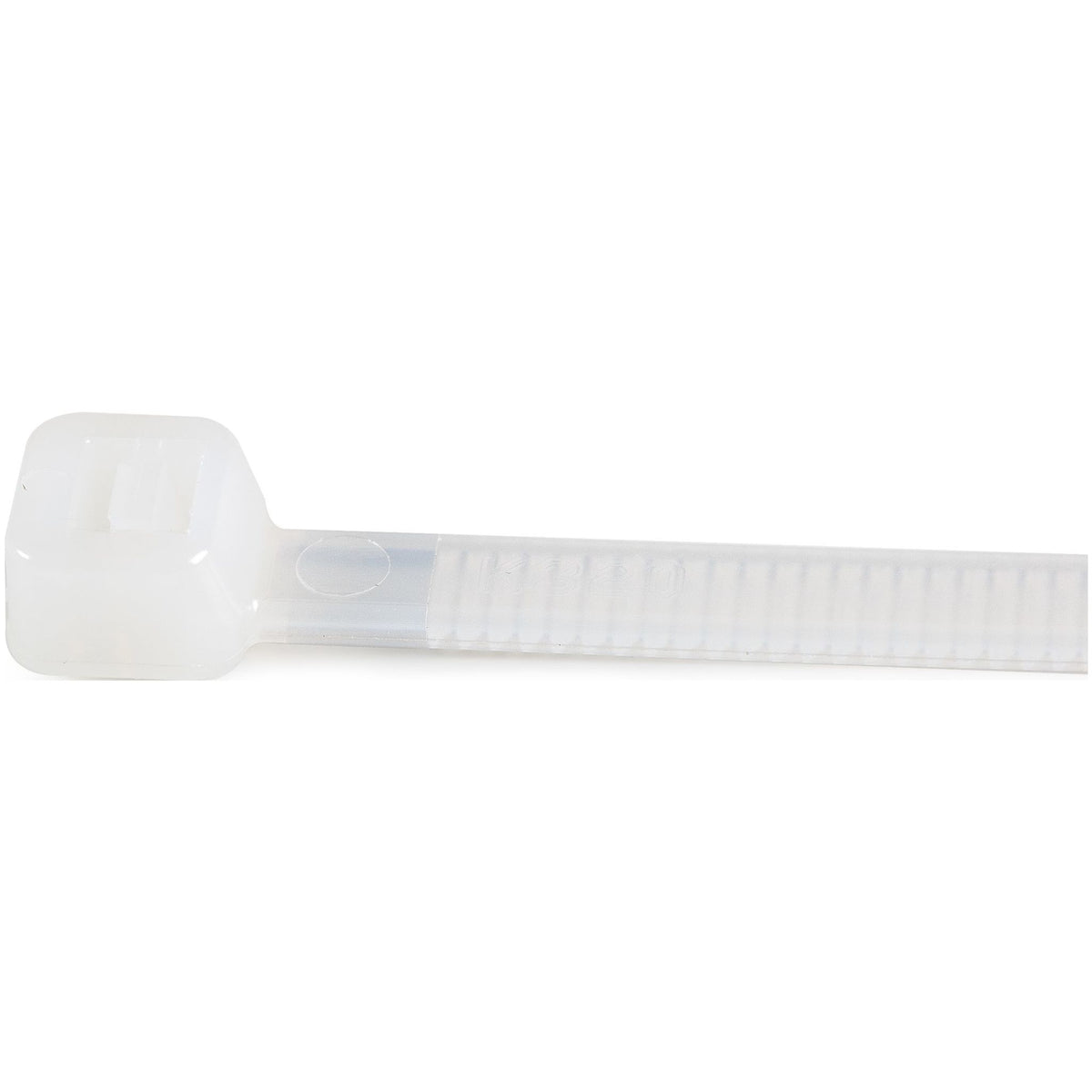 StarTech.com 1000 Pack 8" White Large Nylon Cable Ties