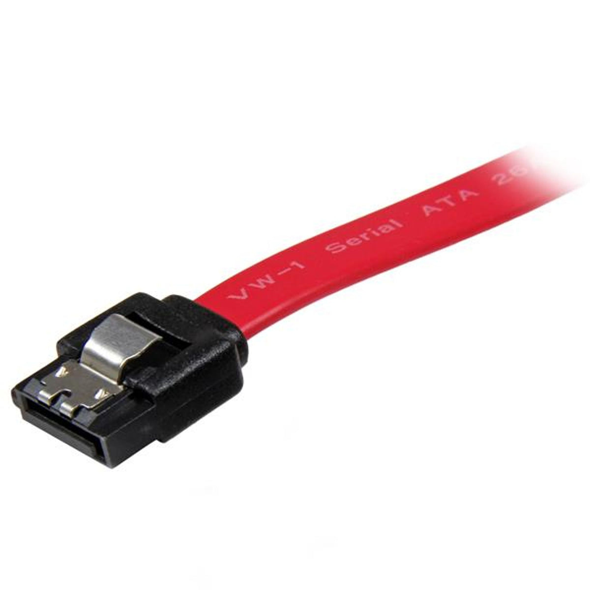StarTech.com 18in Latching SATA Cable 6 Gbit/s Red