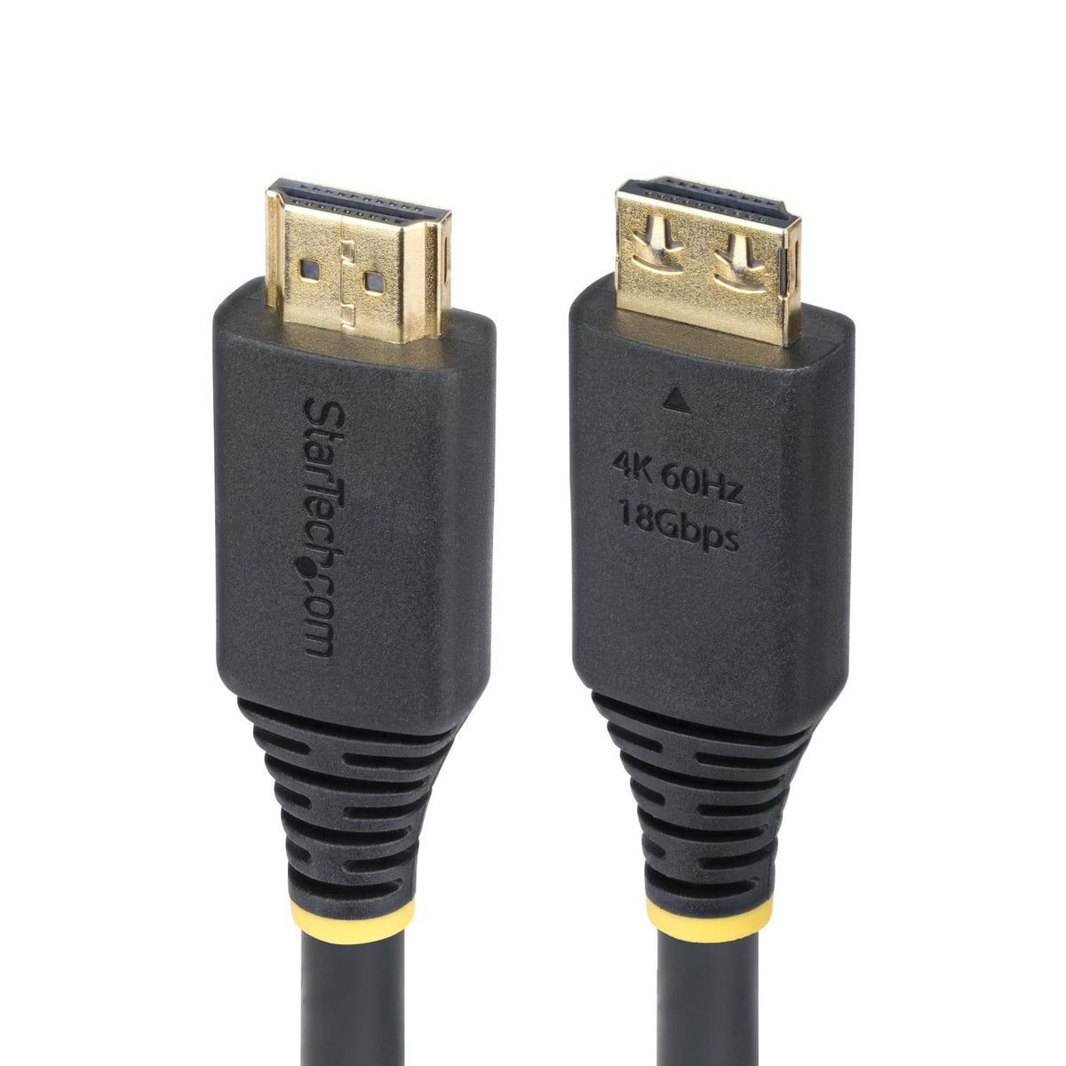 StarTech.com 4.5m High Speed HDMI Cable 4K 60Hz Gripping Connectors TPE Jacket